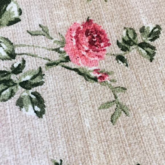Shabby Chic Rose Garden Eyelette Lace Trimmed Farmhouse Kitchen Towels CottonNWT - Picture 4 of 16